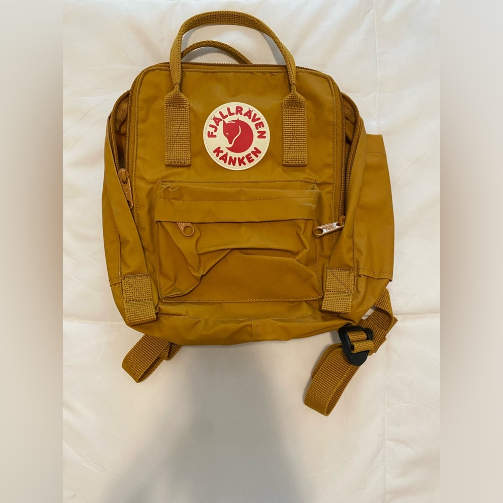 Fjallraven mini Backpack - Mustard